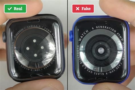 real vs fake apple watch series 4|apple watch true or false.